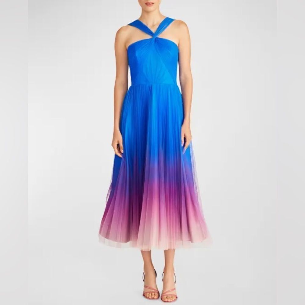 Theia Gown Midi Maxi Dress NWT